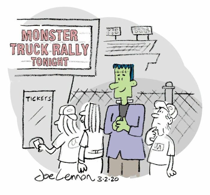 54 Joe Lennon Comics That Take Everyday Weirdness And Make It Hilarious