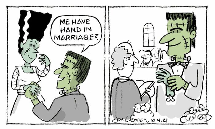54 Joe Lennon Comics That Take Everyday Weirdness And Make It Hilarious