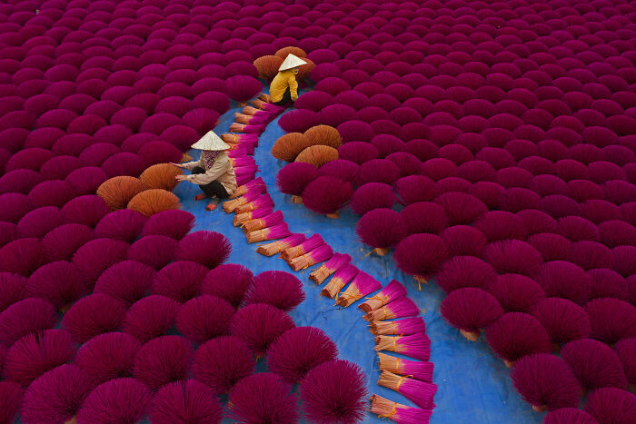 Incense Drying Time in Vietnam