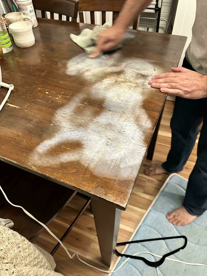 Ironing The Interview Shirt On The Dining Table? Yep, That Happened
