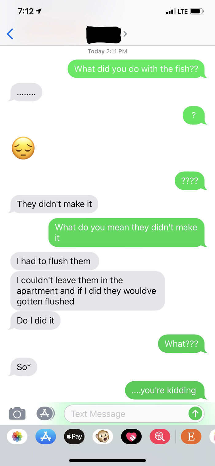 He Flushed Our Goldfish Alive To Avoid Moving Them. Yep, You Read That Right.