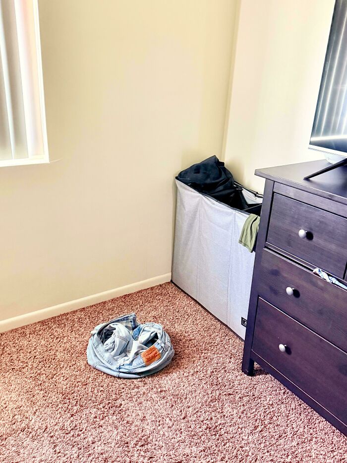 Dirty Clothes Have Their Own Special Spot (It’s Not The Laundry Basket)