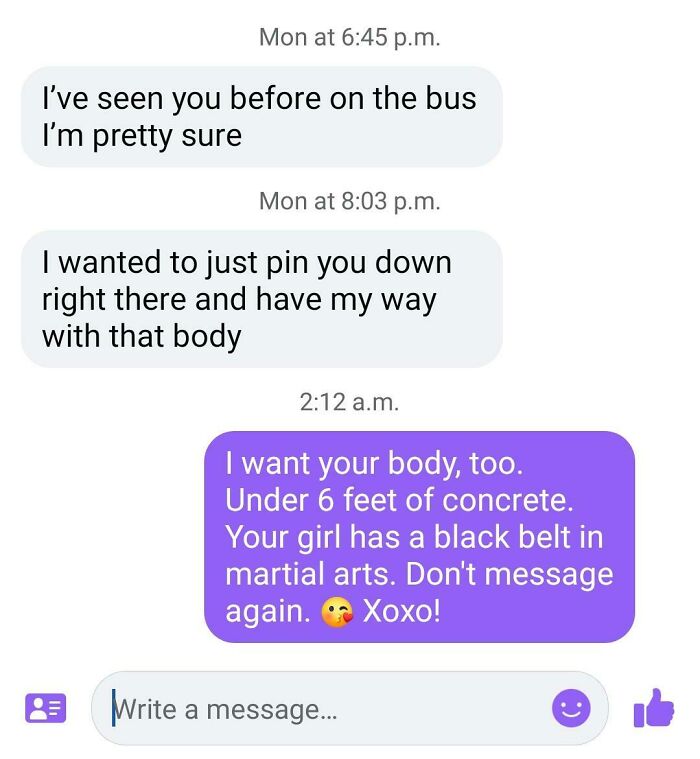Say No More. Got It.