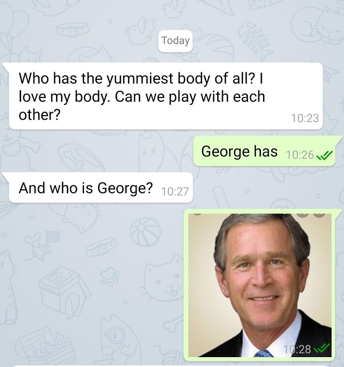 My Bush Is Yummy? More Like My Reply Is Savage