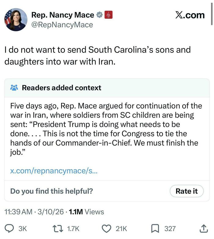 Mace Being Full Of It As Usual