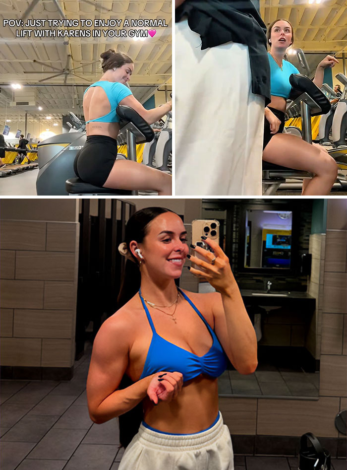 Gym Karen vs. Young Workout Warrior: Who Let It Go?