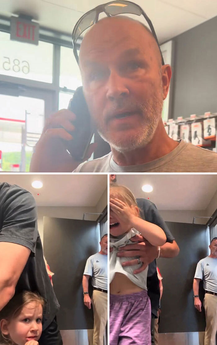 Dad Took Daughters To Women’s Bathroom and Got Yelled At—Here’s Why They Walked Away