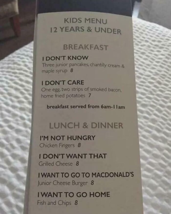 When Kids Pick The Menu... And It’s A Trainwreck