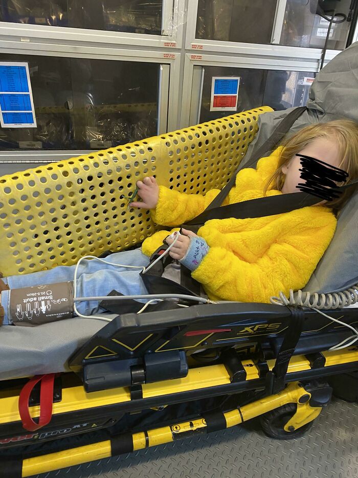 Kid Gets Fingers Stuck In School Bench—Bench Takes a Trip to the ER