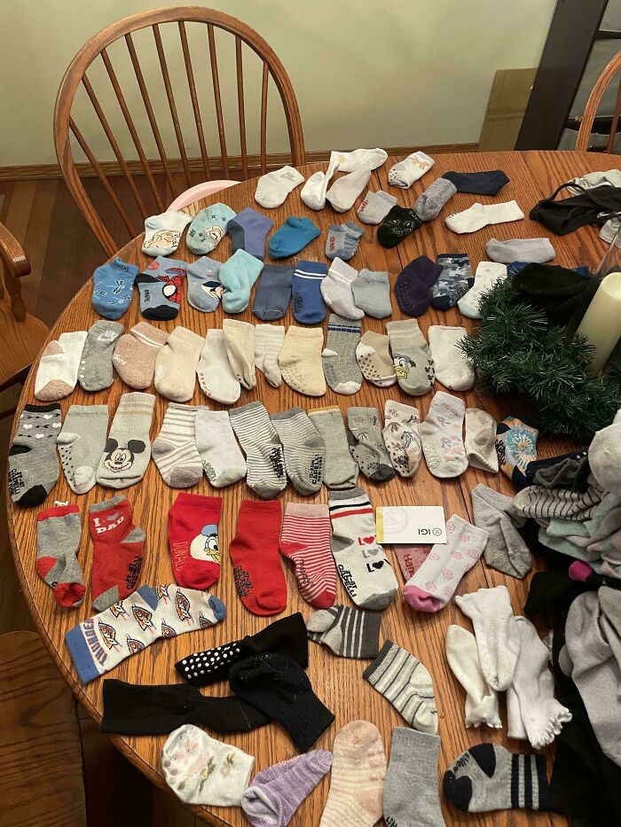 Laundry Loses: 60+ Toddler Socks MIA