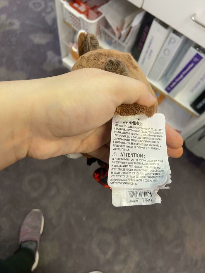 Toddler Ate Toy’s Price Tag... Mom Didn’t Even Buy It
