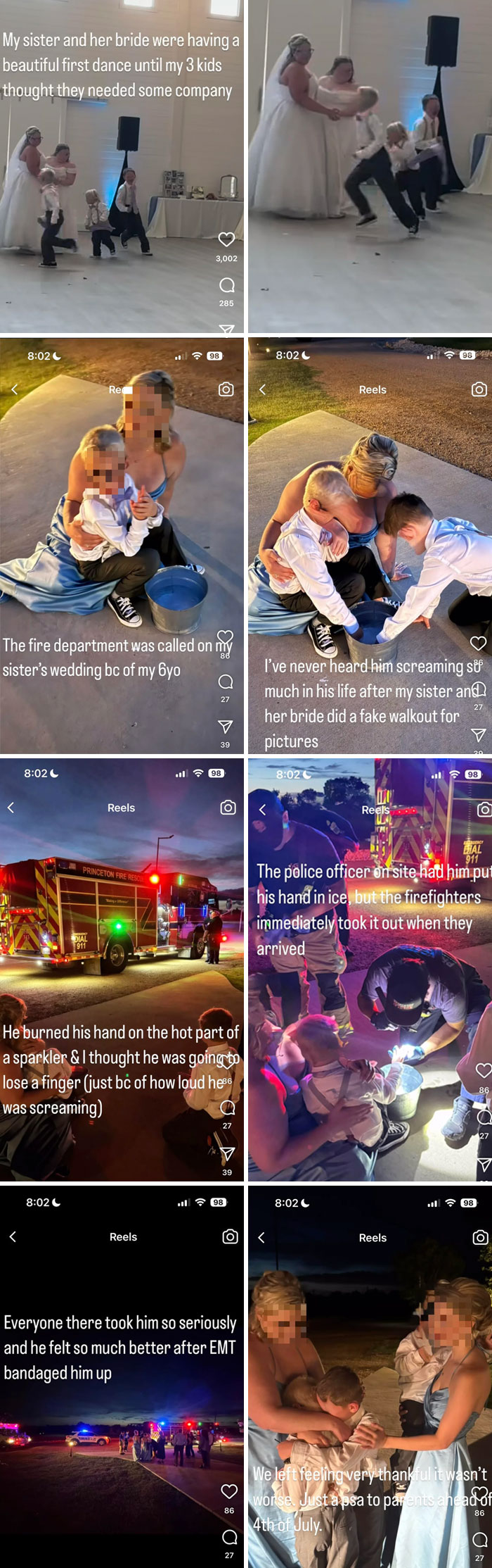 3 Sons Trash Family Dance and One Gets Burned (EMTs Involved!)