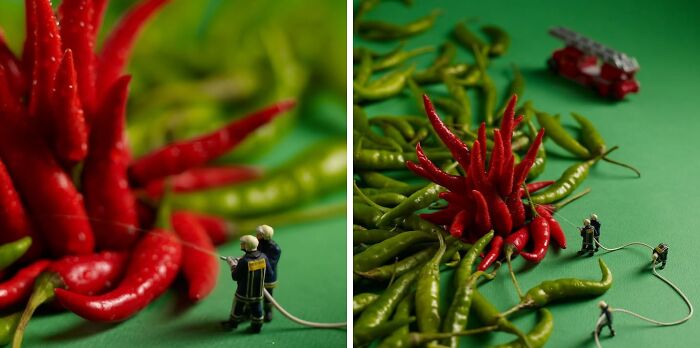 Wait, They Turned Food Into Tiny Worlds?! 30 Mini Adventures That Will Blow Your Mind