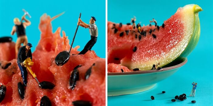 Wait, They Turned Food Into Tiny Worlds?! 30 Mini Adventures That Will Blow Your Mind