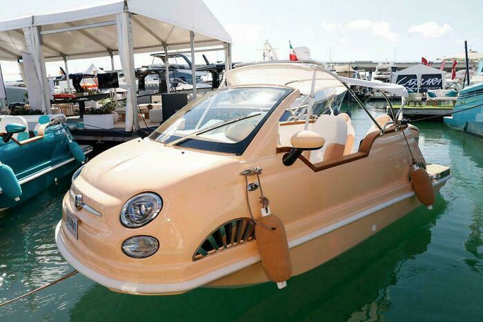 Fiat 500 Boat: When Cars Want to Swim