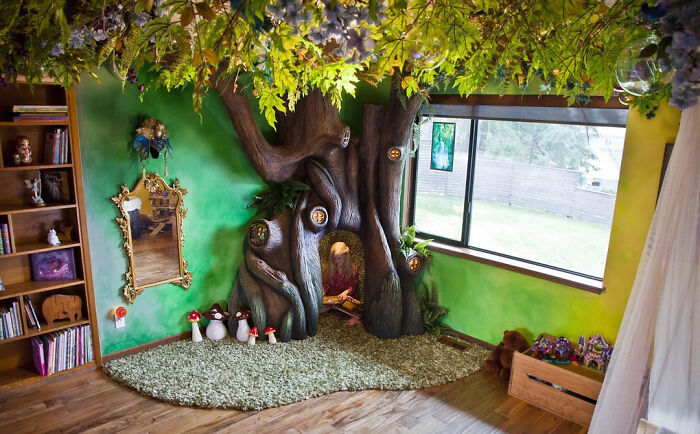 Built a Tree in My Daughter’s Bedroom