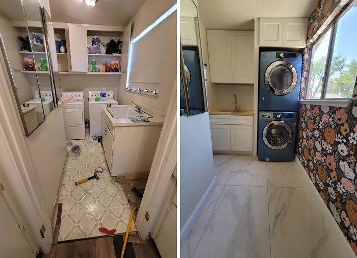 Laundry Room Got a Total Makeover