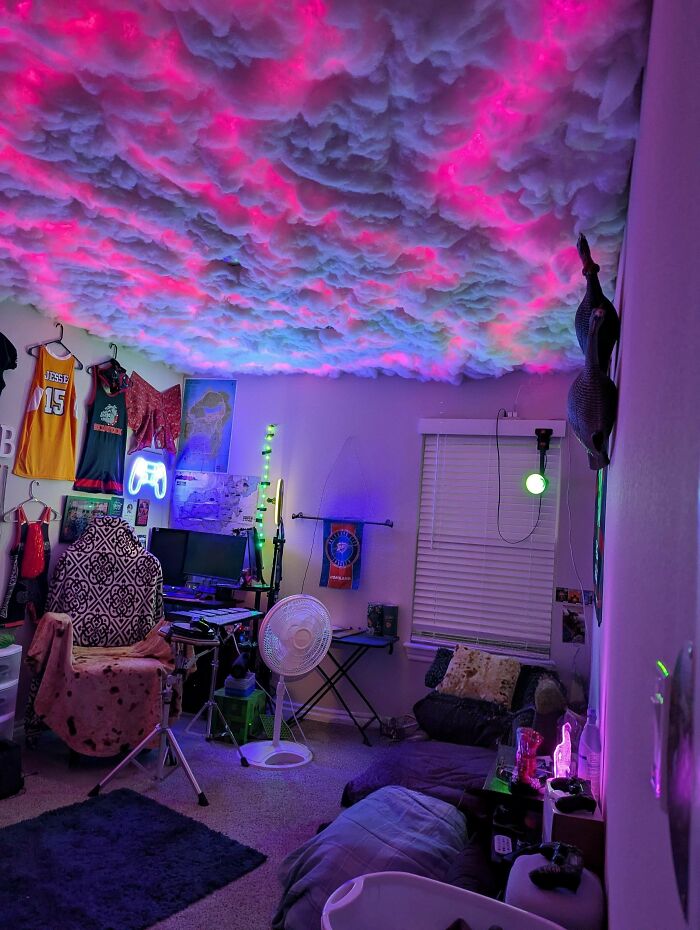 Cloud Ceiling DIY That Will Make You Look Up More Often