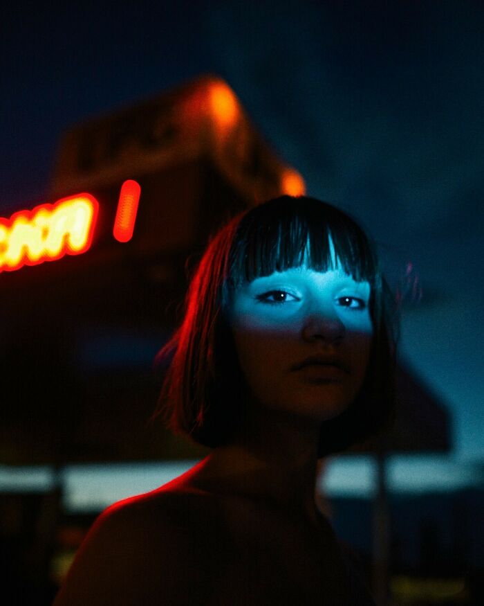 Wait, They Actually Made Neon Portraits This Cool? Check Out Oliver Takác's 23 Cinematic Shots!