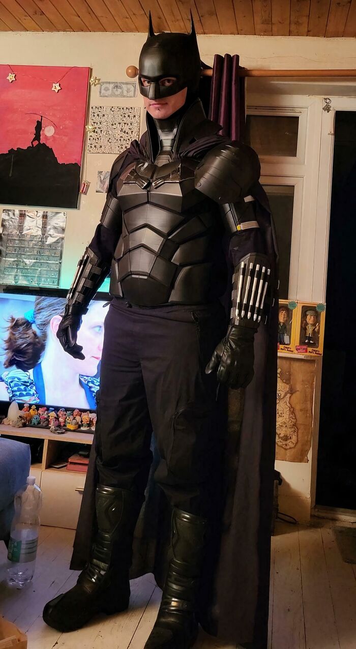 My Batsuit Is Here to Save the Day (Or Just Look Cool)