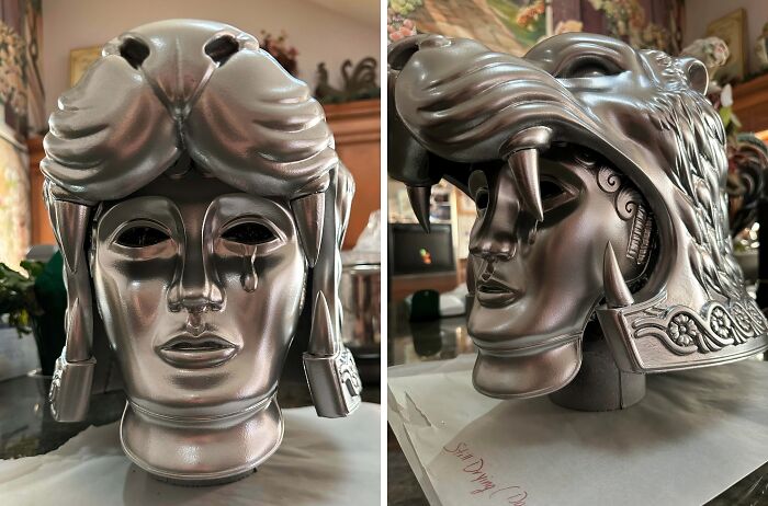 Behold the Tigris Of Gaul Helmet—Gladiator Vibes On Point