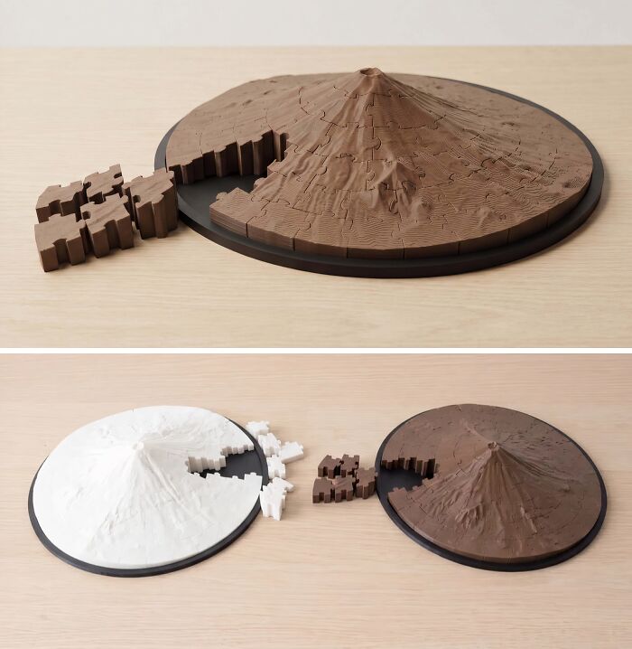 Mount Fuji in Jigsaw Puzzle Form - Piece It Together!