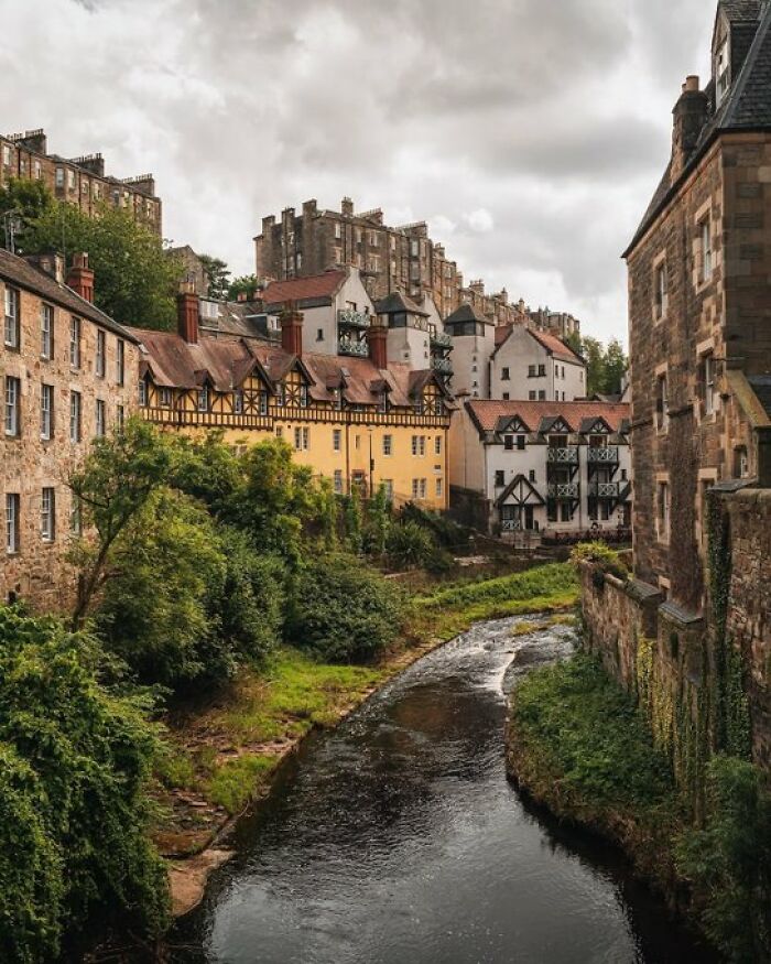 Dean Village In Edinburgh: Quaintness Overload