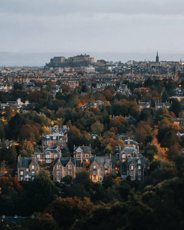 Edinburgh, Scotland: Moody Skies and Sturdy Walls