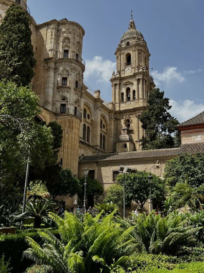 Malaga Cathedral, Spain: Majestic and Moody