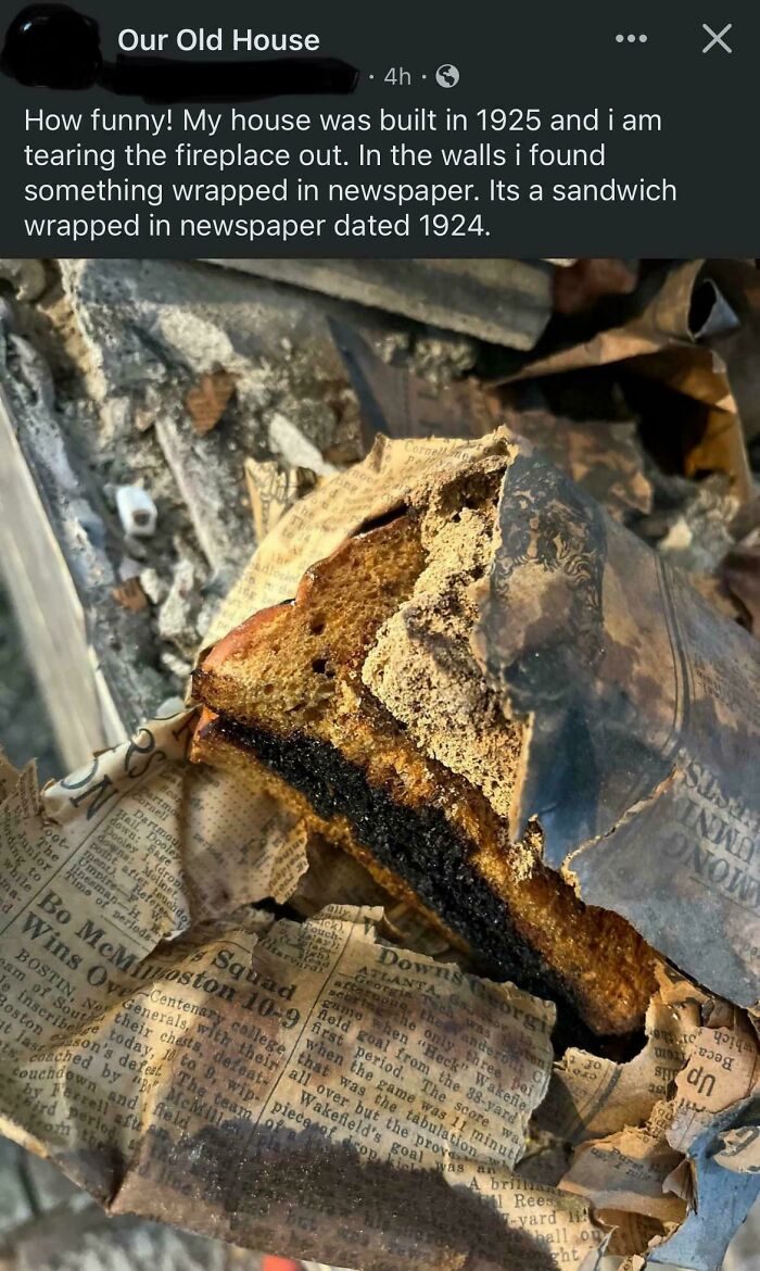 That Sandwich From 100 Years Ago? Yep, Found It!