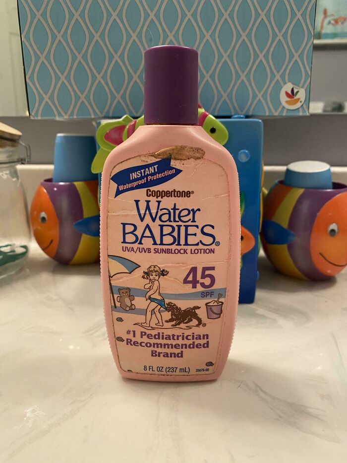 Original Coppertone Sunscreen Found At My Folks' Place