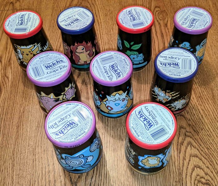 Finally Old Enough To Be Grandma With Sealed Pokemon Jelly Jars