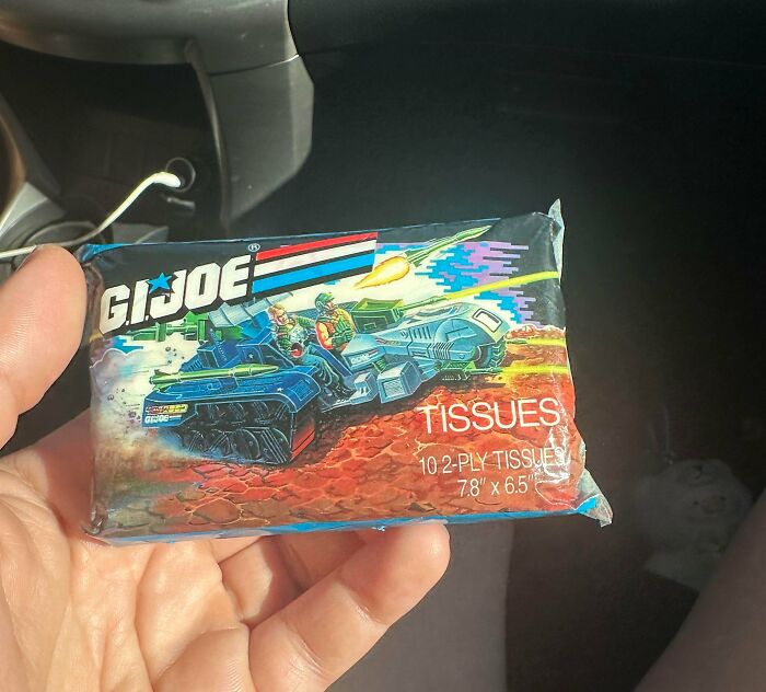“There’s Some Tissues In The Glovebox...”