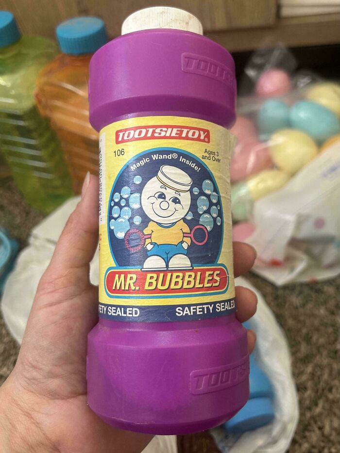 1993 Mr. Bubbles Soap Flies Back In Time