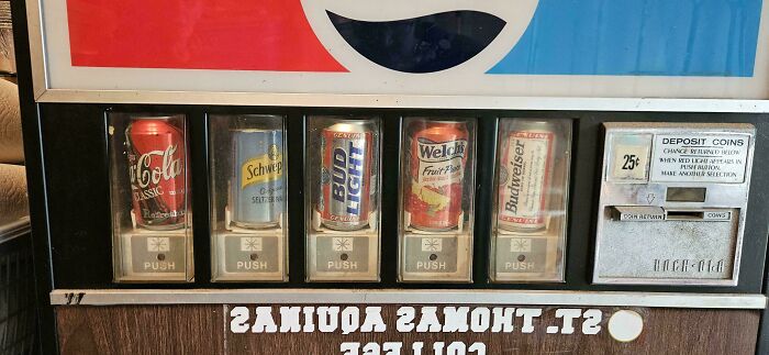 Vintage Pepsi Vending Machine’s Coolest Contents