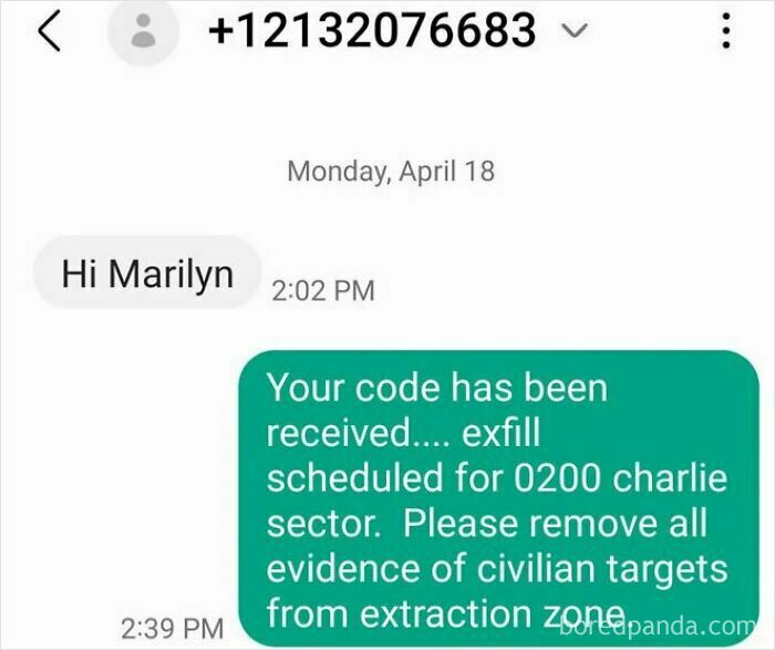 Been Getting A Lot Of Text Scams Lately. Decided To Have Fun With Them