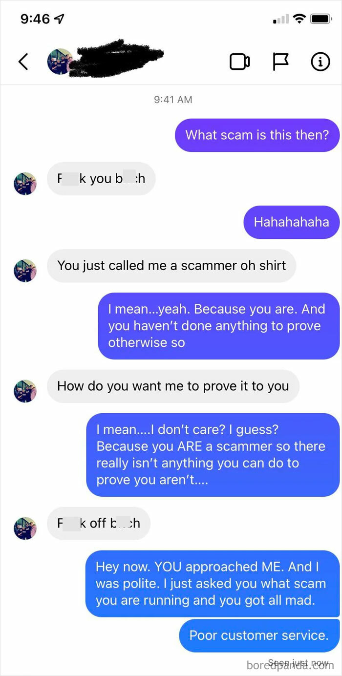 Scammer Asks How They Can Prove They Aren’t A Scammer