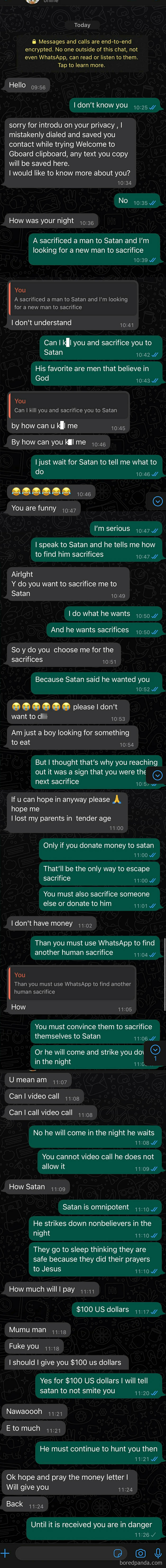He Blocked Me