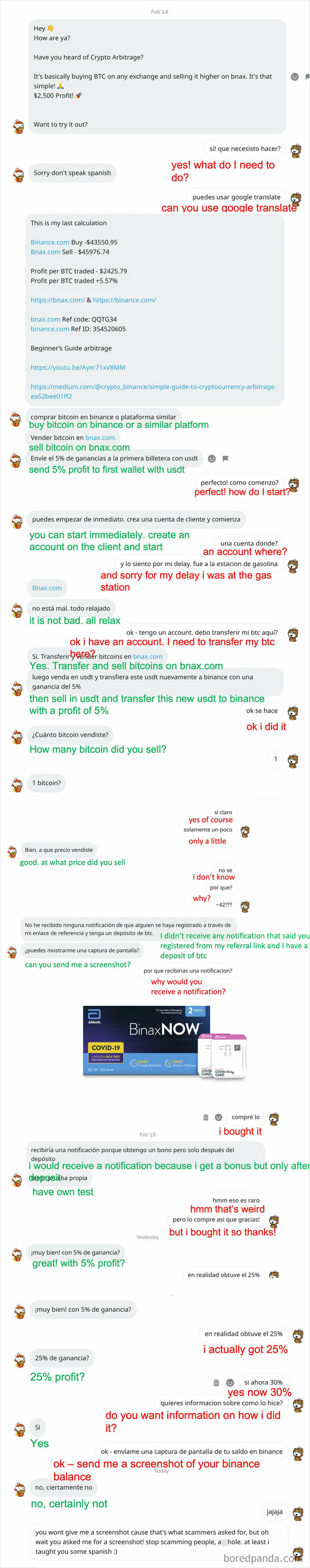My First Time Scambaiting! (I'll Get Better In The Future Haha)