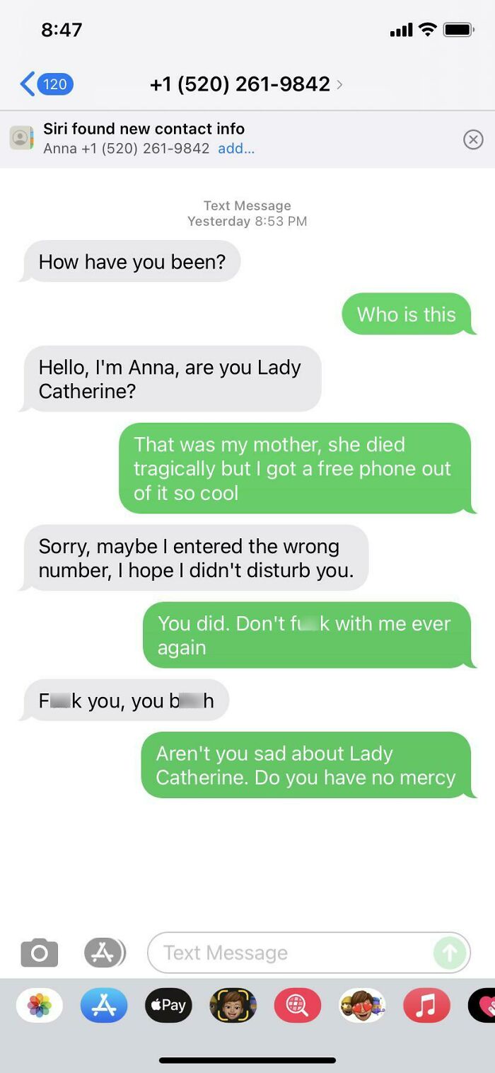 Short But Sweet Phone Number Is Attached If You Want To Screw With Them