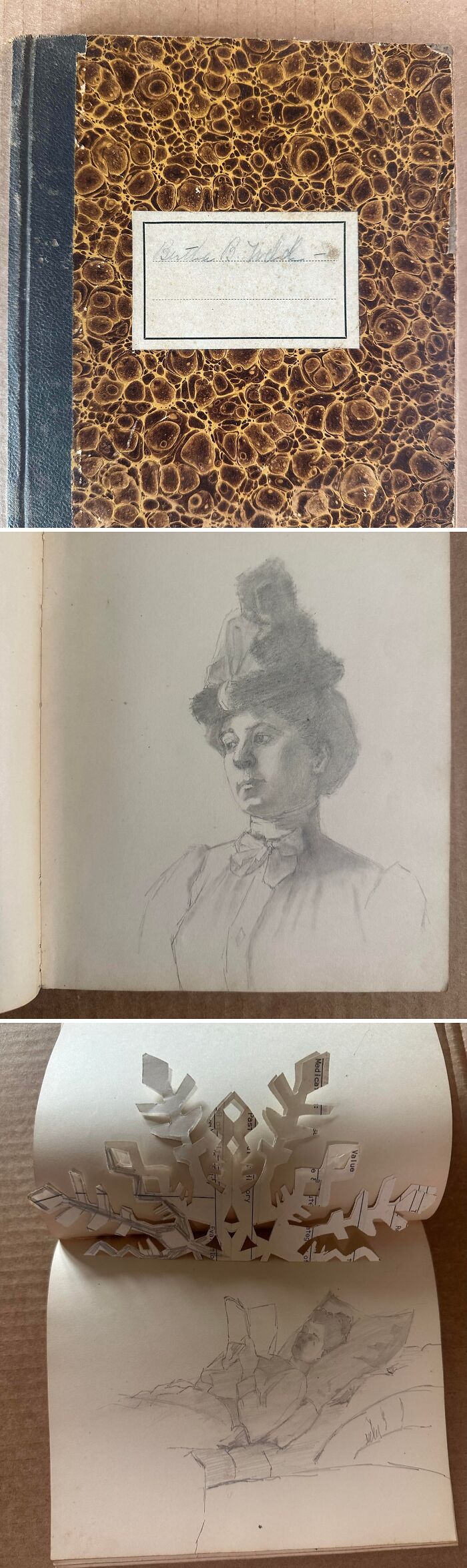 1900 Sketchbook: Old School Doodles!