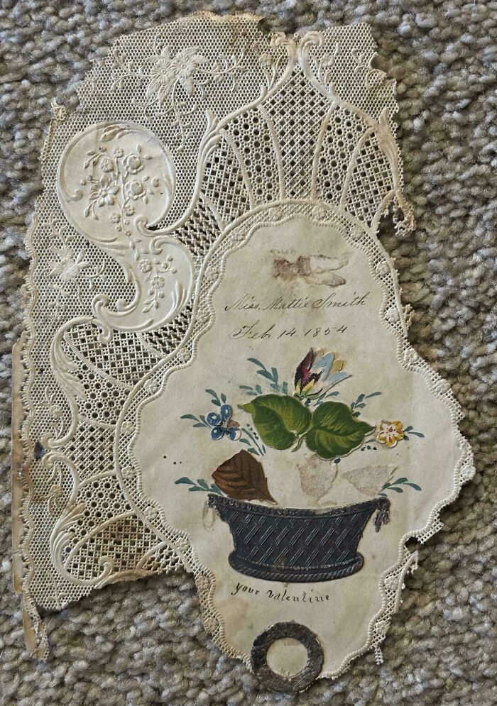 Great-Great-Great Grandma’s Valentine from 1854