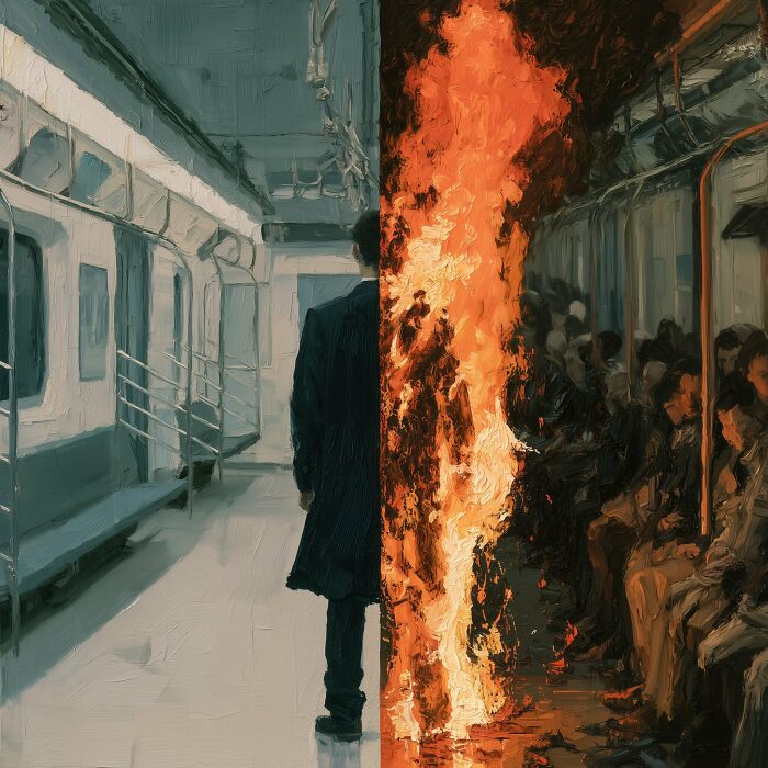 Commuting Through The Flames