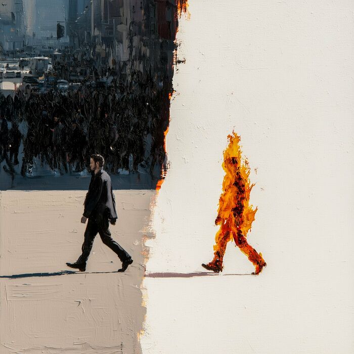 Only The Burning Left