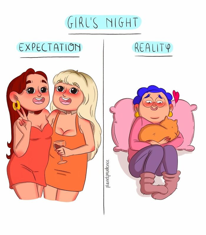 40 Comics That Nail What Being A Woman Feels Like (Planet Prudence Style)