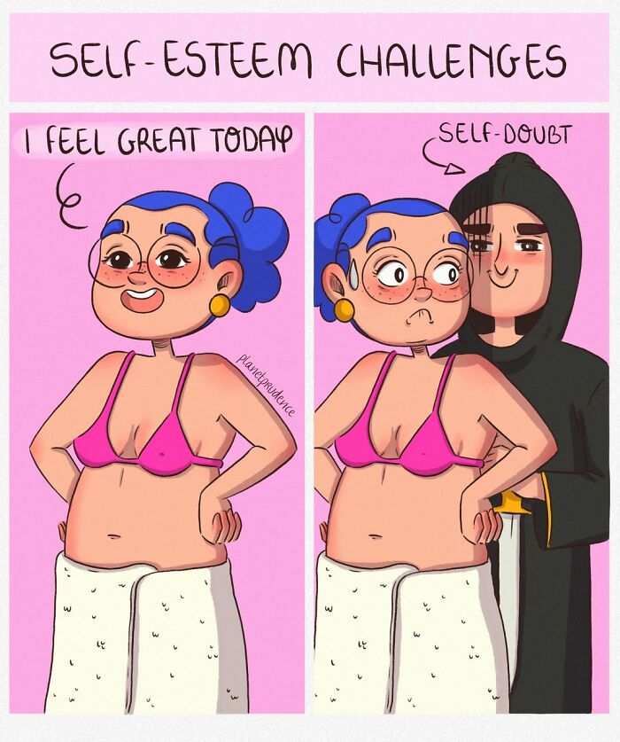 40 Comics That Nail What Being A Woman Feels Like (Planet Prudence Style)