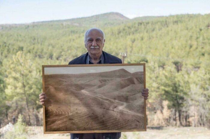 This Guy Restored a Forest, Then Struck a Pose With It