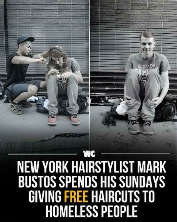 This NYC Hairstylist Spends Sundays Giving Free Cuts to Homeless Folks