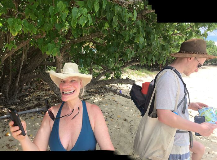 Mom’s Troll Face From Panorama Oops