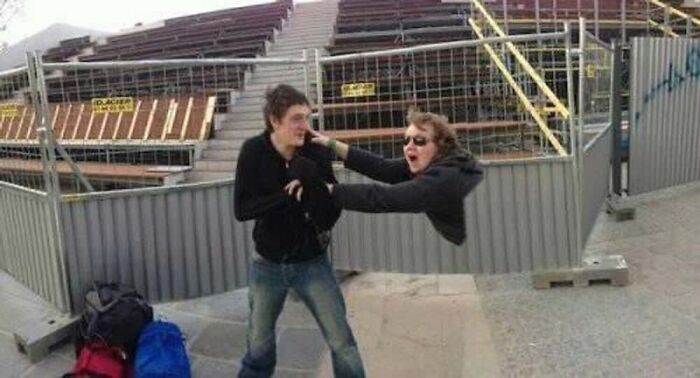 Friends Screwing With Space-Time, Panorama Style